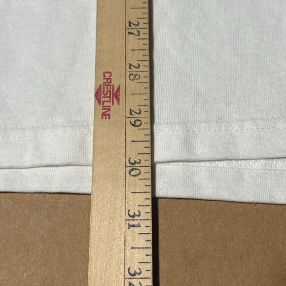 Vintage Y2K Las Vegas Fitzgeralds Casino Lucky Day Mens XL White T Shirt - Picture 10 of 11